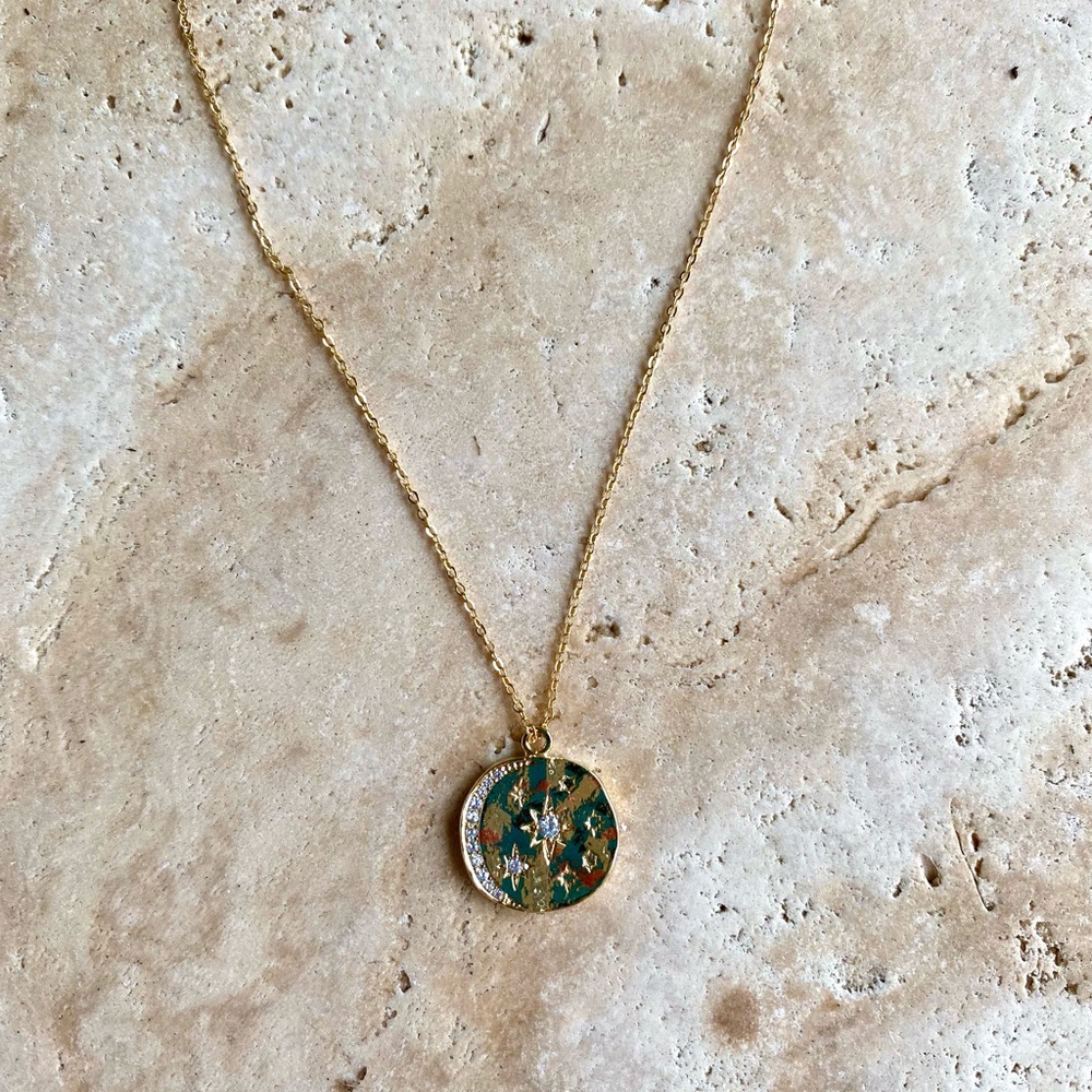 Starry night necklace